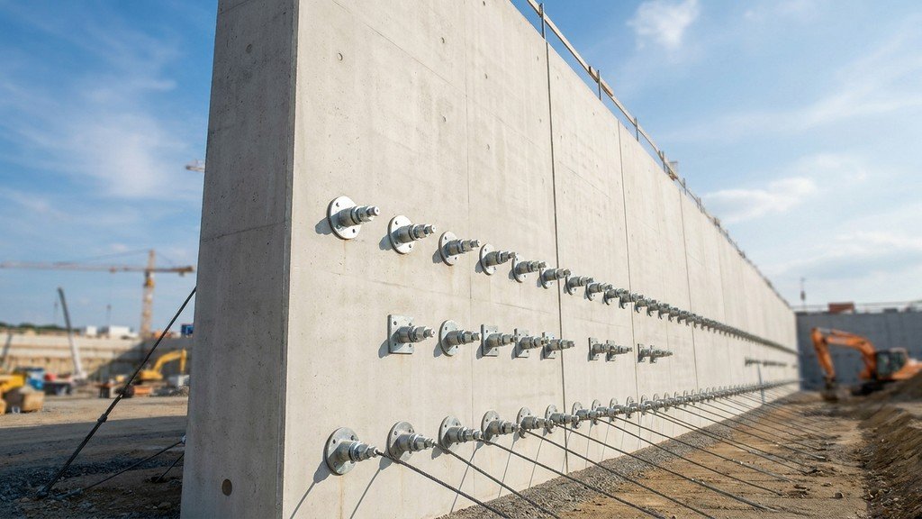 פרויקט ביסוס וייצוב מדרון של חברת ניתאי עוגני קרקע בע