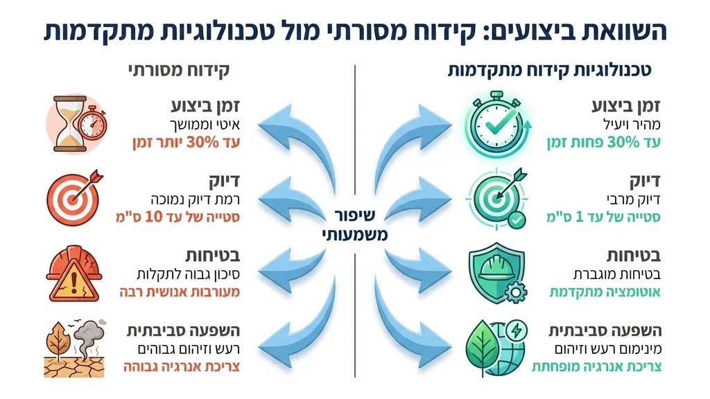ציוד קידוח מתקדם וחדשני לפרויקטים הנדסיים